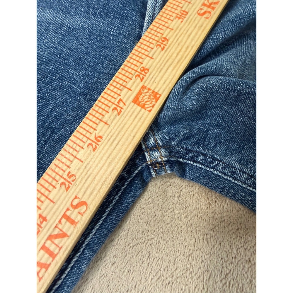 AGOLDE Nico High Rise Distressed Jeans Women's Size 28 Blue slim Fit EUC - Picture 6 of 10